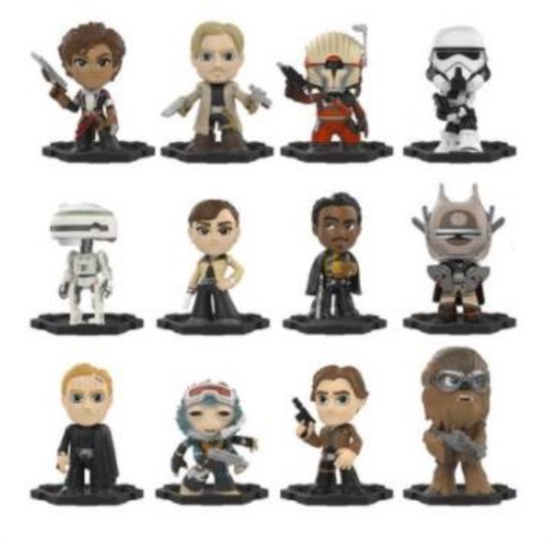FUNKO ACTION FIGURES FUNKO MISTERY MINIS: STAR WARS SOLO W1 FUNKO ACTION FIGURES FUNKO MISTERY MINIS: STAR WARS SOLO W1